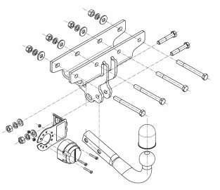 trekhaak handleiding jeep wrangler 2007