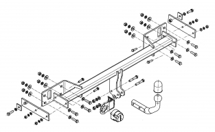 handleiding trekhaak mercedes w176