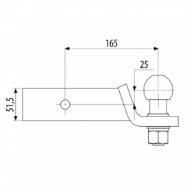 trekhaak amerikaanse auto koppelstukken connector