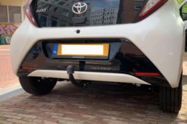 Trekhaak Toyota Aygo 2014 tot 2020 nieuw model vaste trekhaak