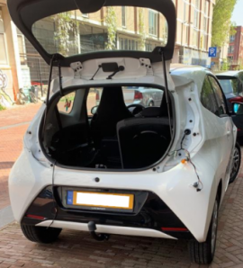 Trekhaak Toyota Aygo 2014 tot 2020 nieuw model vaste trekhaak