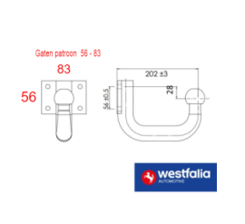 4 gaats flenskogel afmetingen 329143600001